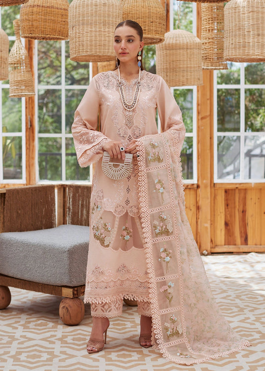 Crimson Peach And Green Dhanak Stuff|138
