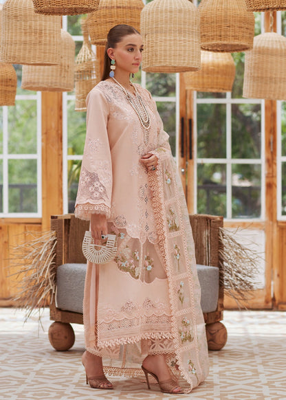 Crimson Peach And Green Dhanak Stuff|138