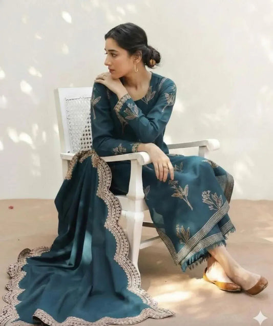 3-Piece ultra-soft, premium Dhanak|E182