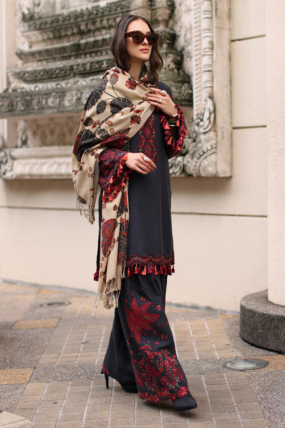 Charizma Dhanak Suit with Contrast Shawl|E187