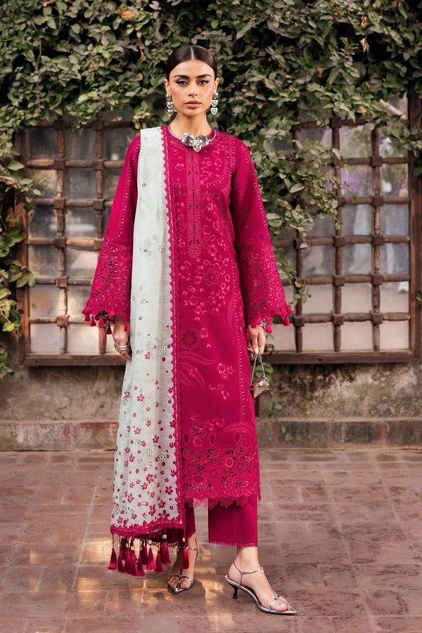 Embroidered Luxury Winter Collection  3-Piece Suit|E124