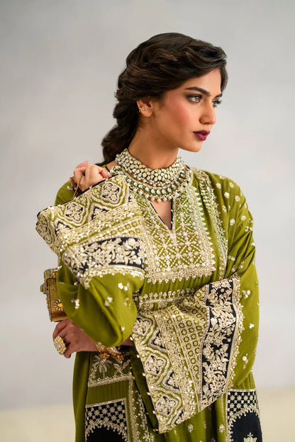 Ethnic Viral Luxury 3-Piece Velvet Suit|E178