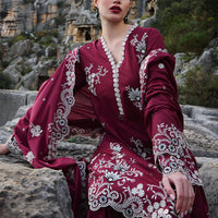 Lawnkari Piece Dmbroidered Lawn Suit