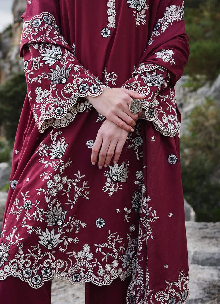 Lawnkari Piece Dmbroidered Lawn Suit