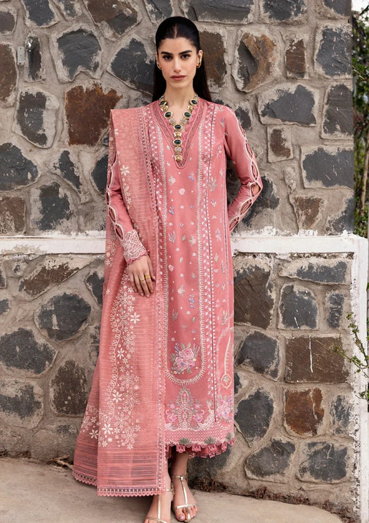 Pink 'Moya' embroidered Suit|148
