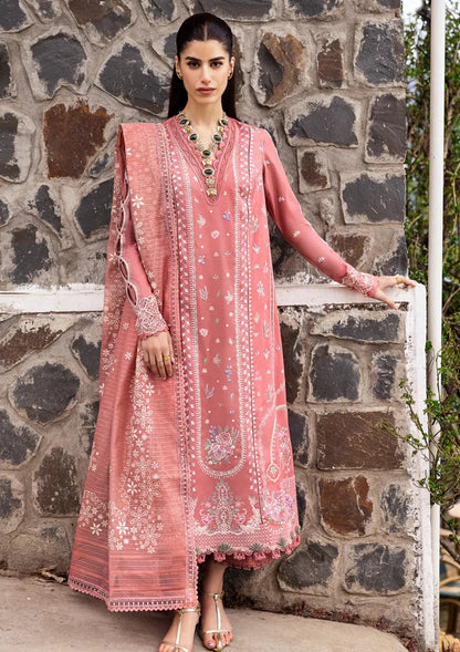 Pink 'Moya' embroidered Suit|148