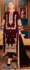Full on Velvet 3-Piece Article|E164