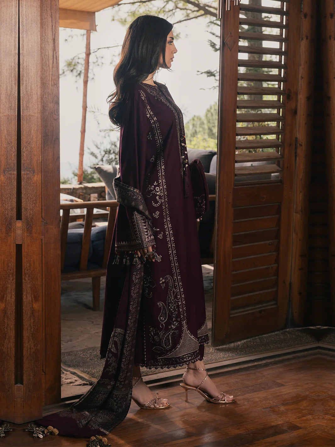 Izel Luxury Winter 3-Piece Suit|E203