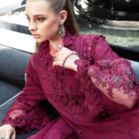 Maria B Magenta Chikankari Embroidery Collection