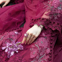 Maria B Magenta Chikankari Embroidery Collection