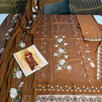 Aneelas Lawn Unstitched Embroidered