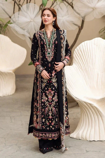 Asim Jofa Hit Article – Embroidered Winter Suit with Soft Shawl|131