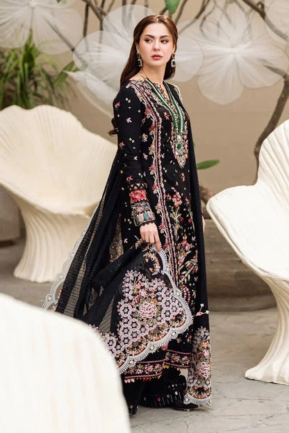 Asim Jofa Hit Article – Embroidered Winter Suit with Soft Shawl|131