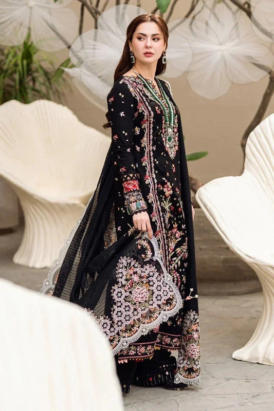 Asim Jofa Hit Article – Embroidered Winter Suit with Soft Shawl|131