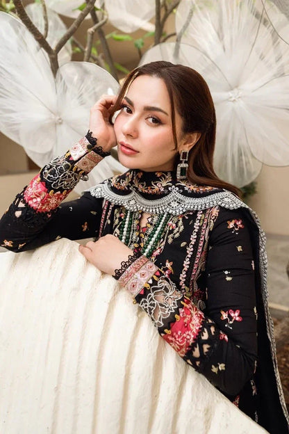 Asim Jofa Hit Article – Embroidered Winter Suit with Soft Shawl|131