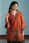 Viral Ethnic Embroidered 2-Piece Dhanak Suit|E171