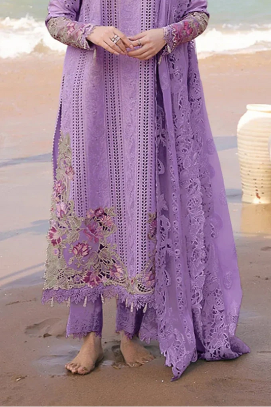Qalamkar Lawn Chikenkari|E63