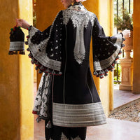 Zarnish- Luxury Embroidered 3PC