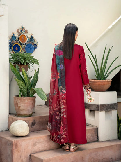 Mahrosh" Unstitched 3-Piece Embroidered Winter Collection|E117