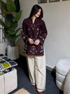 Ethinc 2-pc Embrioded Suit|E136