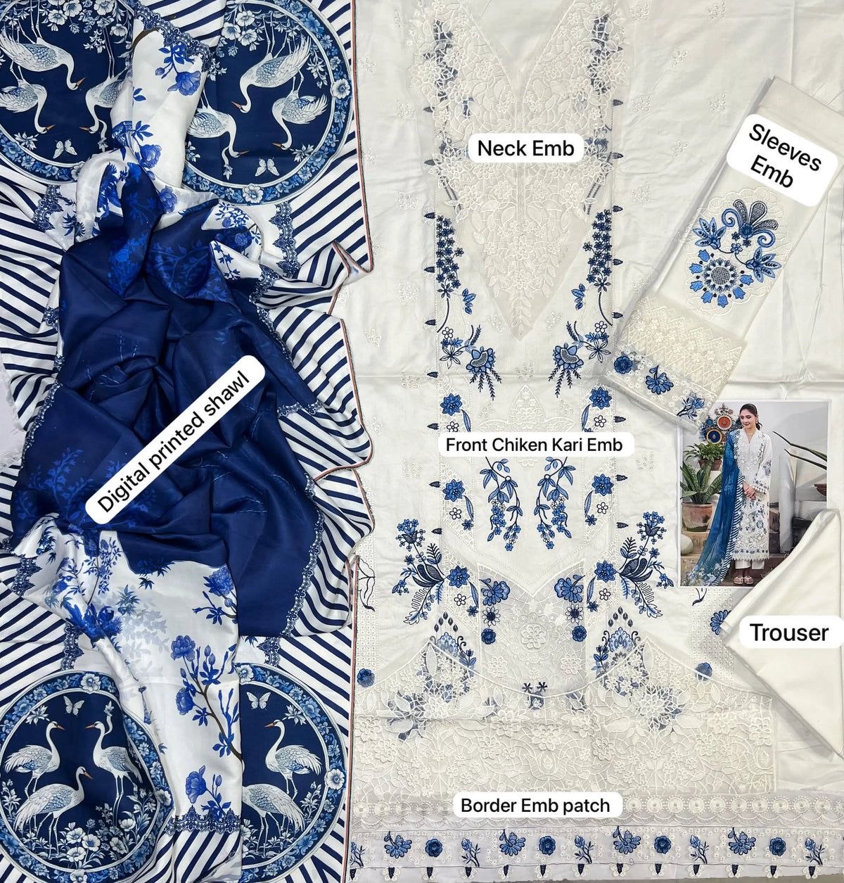 Trending Suit Dur-e-Fishan Winter|E107