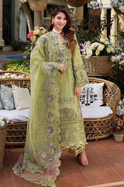 Pista Colour Winter Collection Embroidered Luxury 3-piece unstitched suit|E112