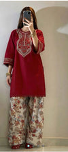 Kesar embroidered 2pc 3 Colours|142