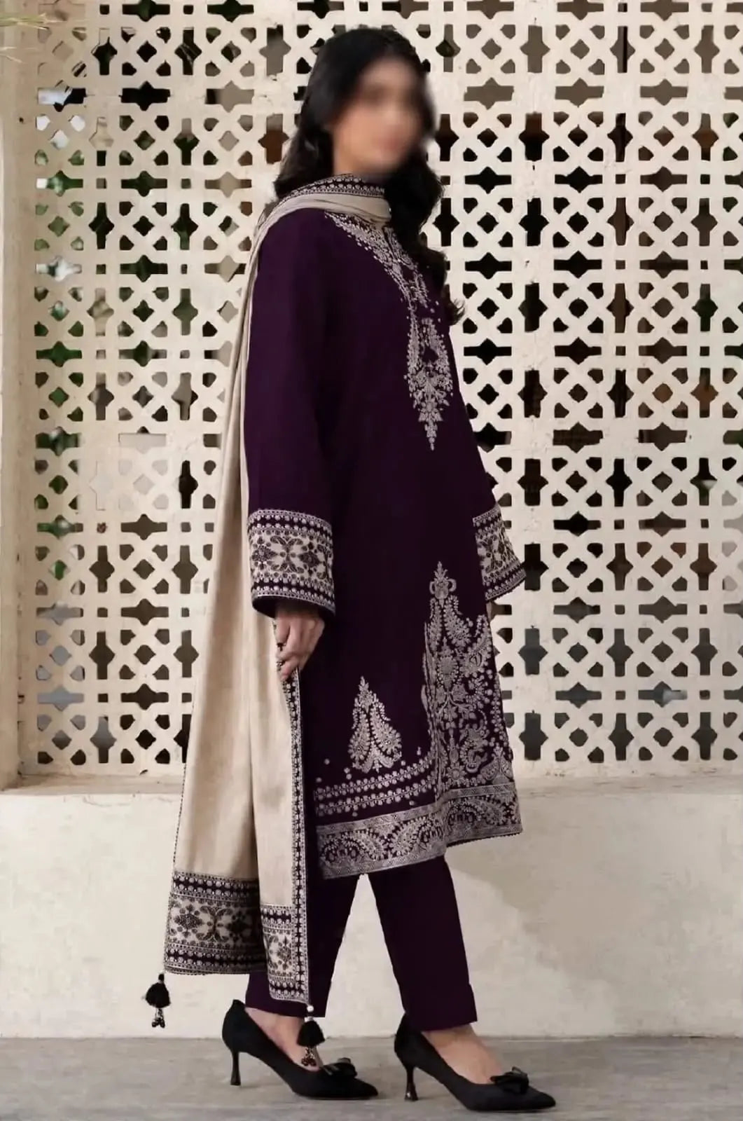 High-quality, cozy Dhanak fabric|E166