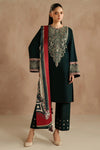 Jasmine | 3-Piece Embroidered Dhank Suit|E190