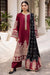 Marjjan Maroon Embroidered 3-Piece Suit