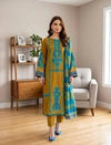 3pc suit high quality lawn|E93