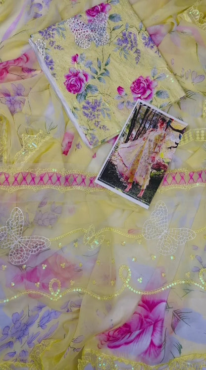 Butterfly yellow Maria B |E36
