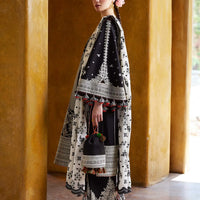 Zarnish- Luxury Embroidered 3PC